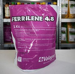 Фото 1 - Феррилен 4.8 Орто-Орто удобрение с железом Валагро 1 кг