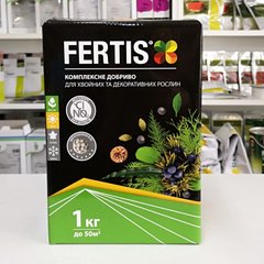 Фото 1 - Мінеральне добриво для хвойних рослин Fertis (Фертіс) 1 кг
