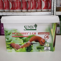 Фото 1 - Molufries 5 GB средство от слизней Sumin 1 кг